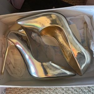 Metallic Heels